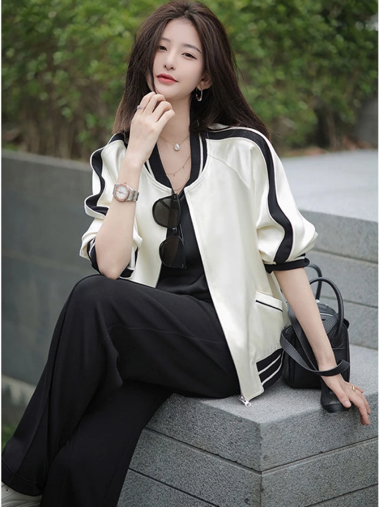 Summer Clothing Trends For Women - Jaquetas femininas com mangas compridas, moletom