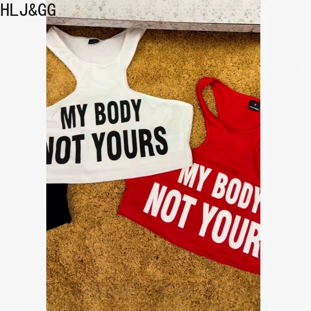 Summer Clothing Trends For Women 2026 - HLJ&GG Novo Colete Slim com Estampa