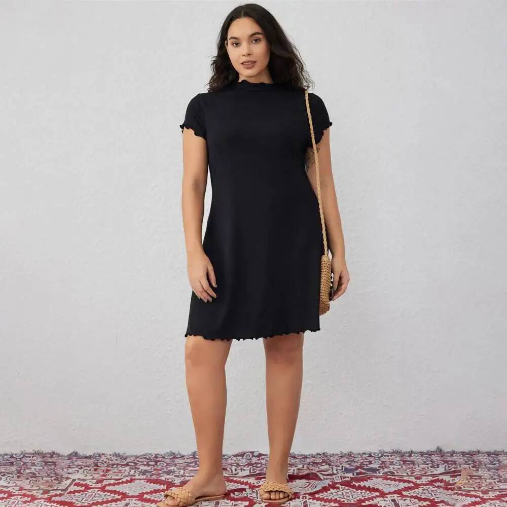 Summer Clothing New Look - Novo Vestido Feminino Simples e Elegante