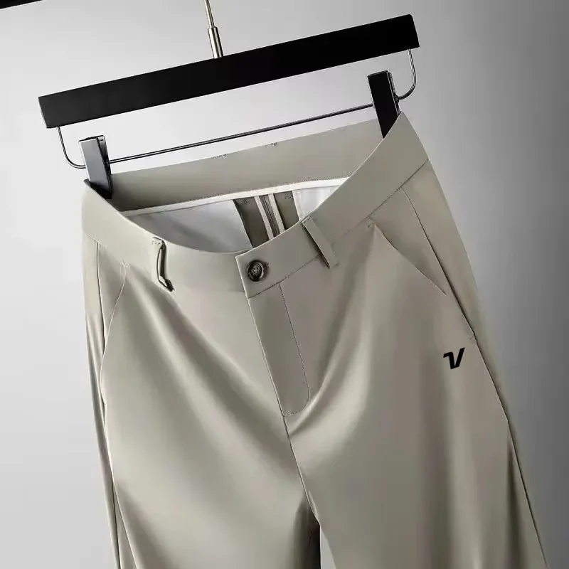 Summer Clothing Brands For Women - Conjunto de Golfe Masculino de Seda