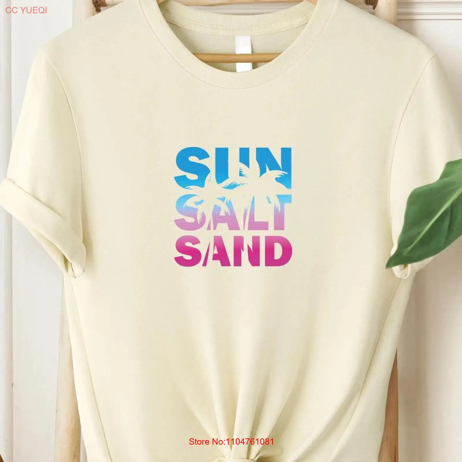 Vintage Summer Clothing Men - Camiseta Sun Salt Sand Retro, Vibes