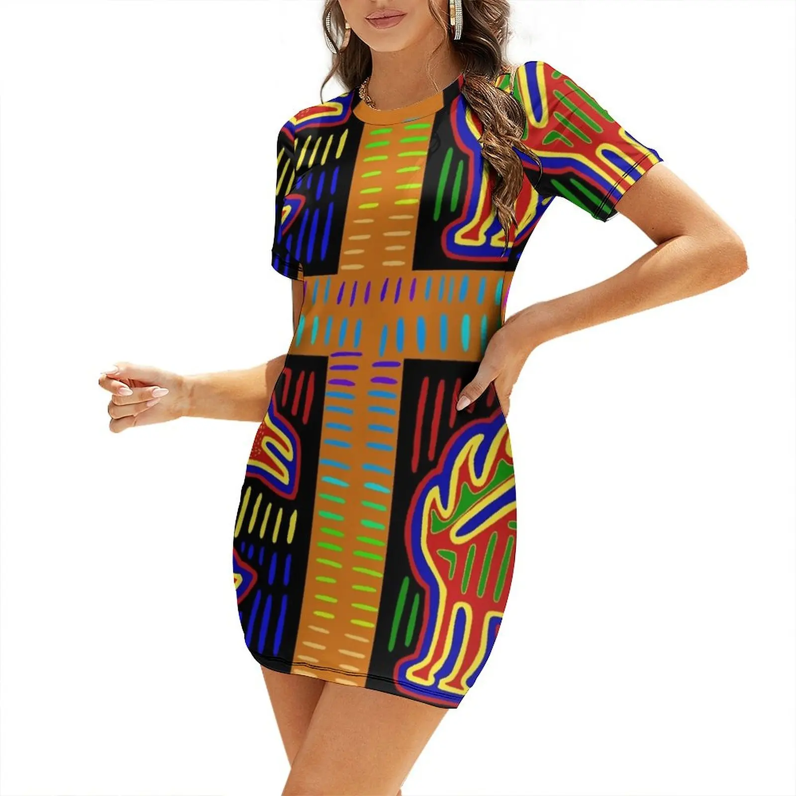 Summer Clothing Trends For Women 2026 - Vestido Feminino Vintage Kuna Indian Caballo