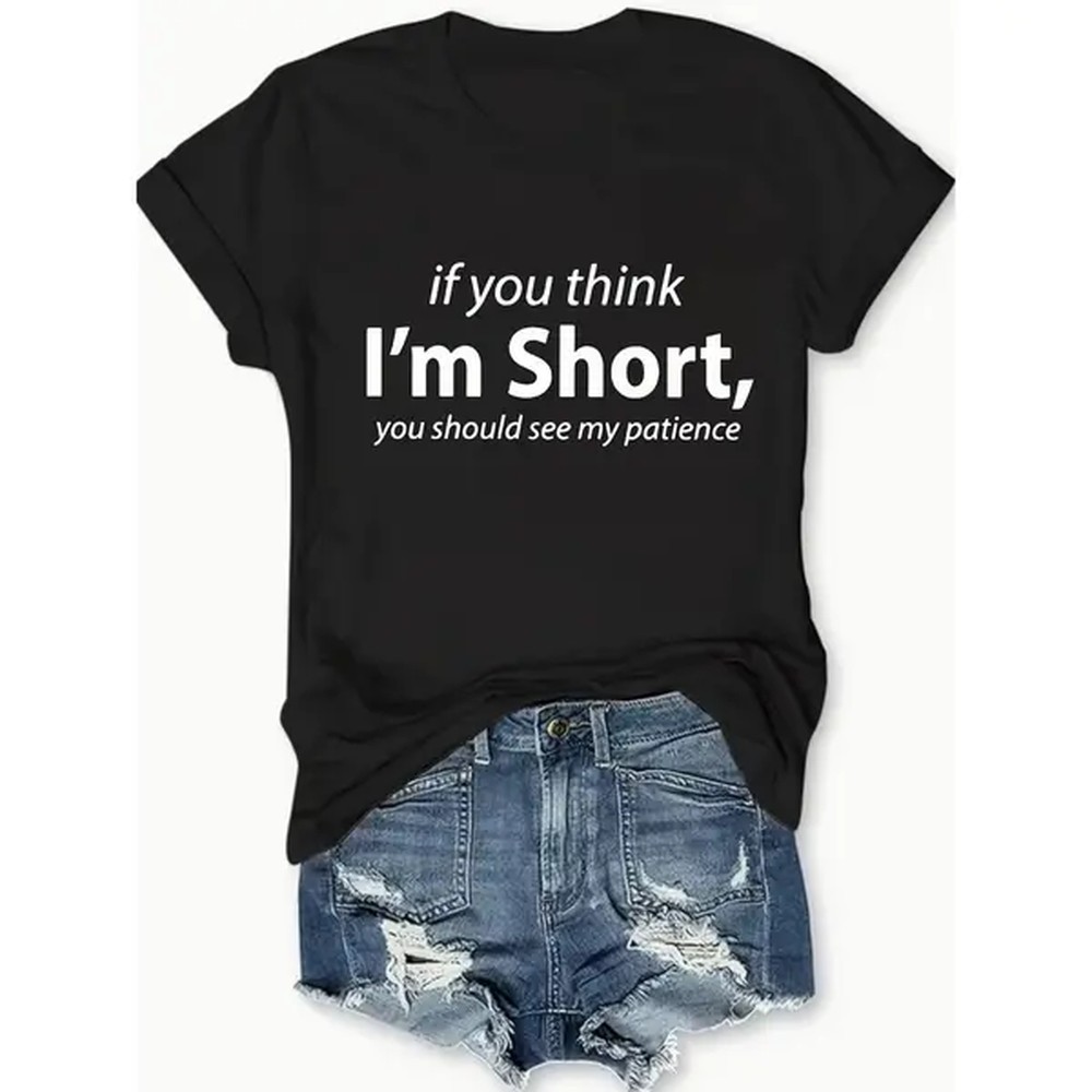 Summer Clothing Words - Camiseta [100% Algodão] com estampa de
