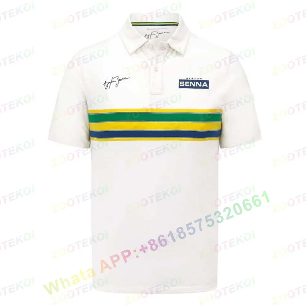 Camisa Polo de Moda Ayrton Sen - Summer Clothing Brands Men avaliação e preço