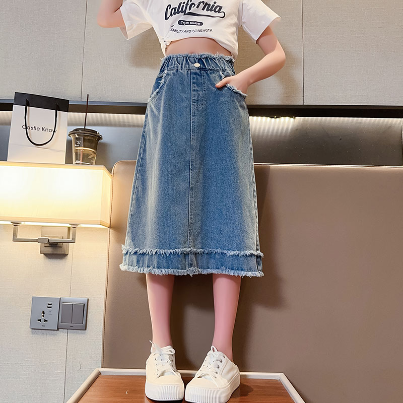 Saia Jeans Feminina Escolar Pr - Summer Clothing For Teen Girls avaliação e preço
