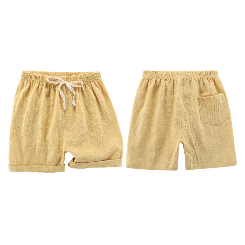 Algodão e shorts de linho para - Summer Clothing For Teen Girls avaliação e preço