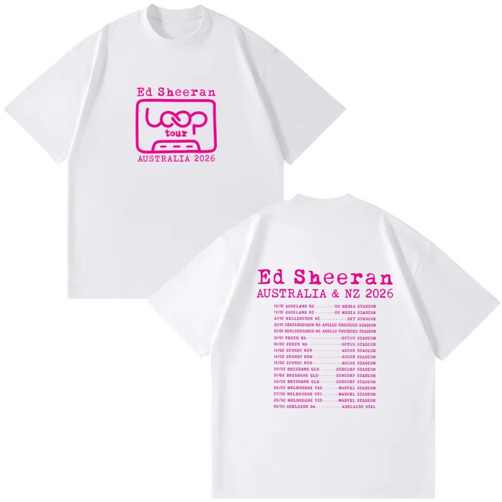 Camisetas de Verão Ed Sheeran  - Summer Clothing Australia avaliação e preço