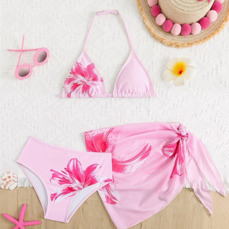 Conjunto de biquíni para menin - Summer Clothing For Teen Girls avaliação e preço