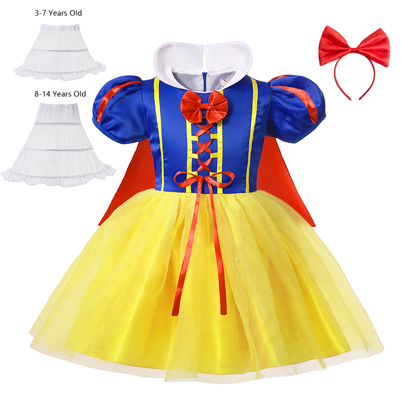 Fantasia de Princesa Branca de - Summer Clothing For Kids Girls avaliação e preço