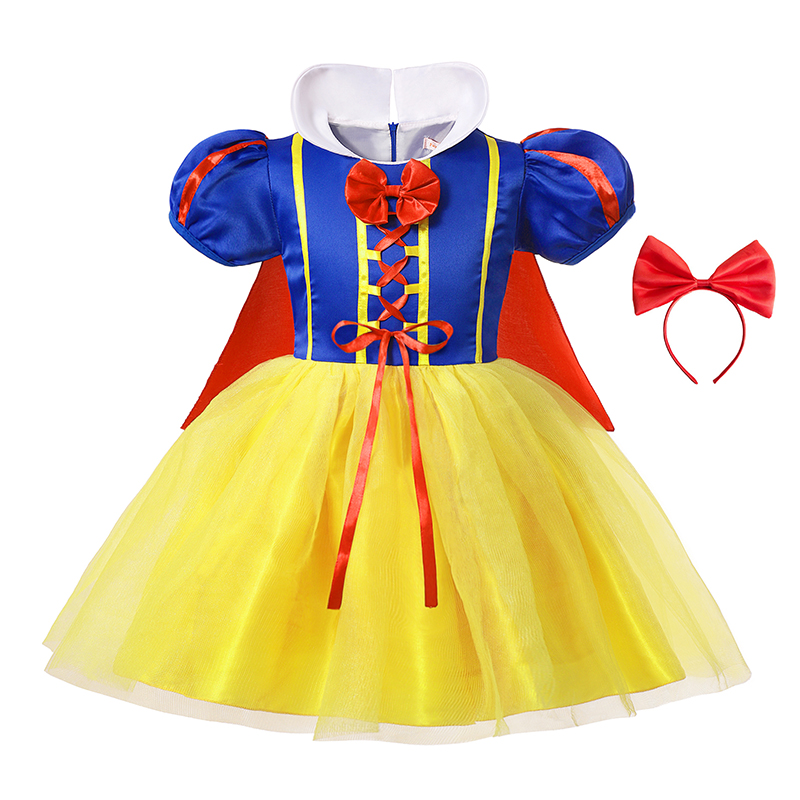 Fantasia de Princesa Branca de - Summer Clothing For Kids Girls avaliação e preço