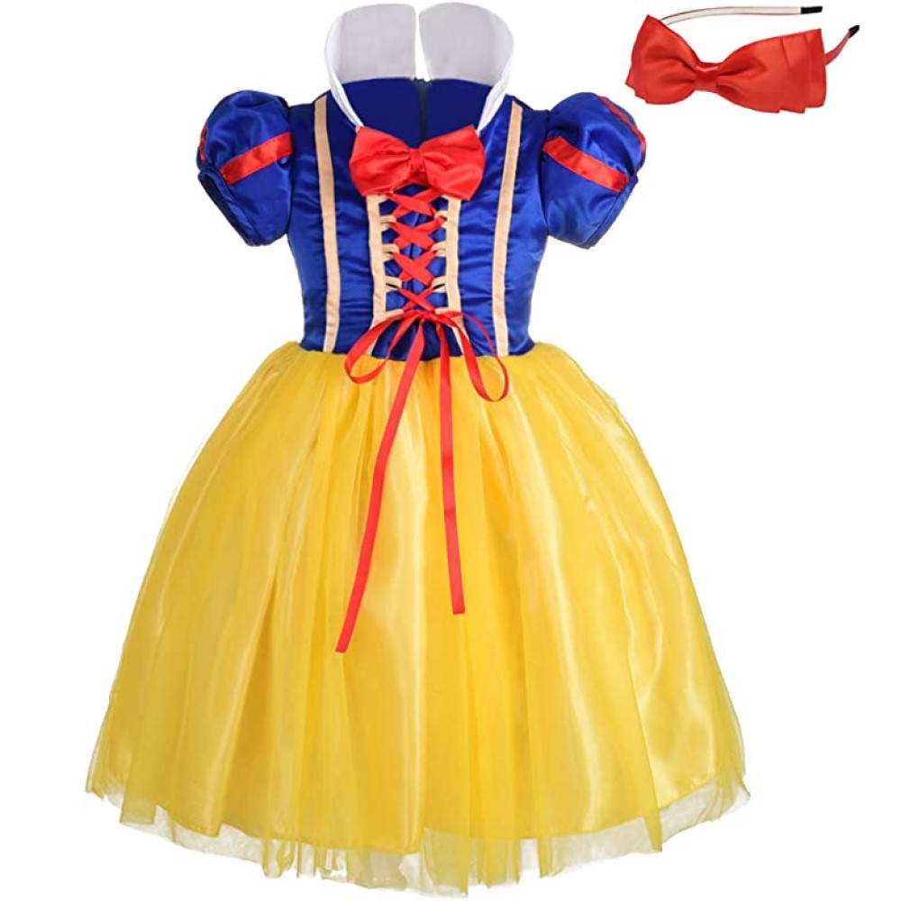 Fantasia de Princesa Branca de - Summer Clothing For Kids Girls avaliação e preço