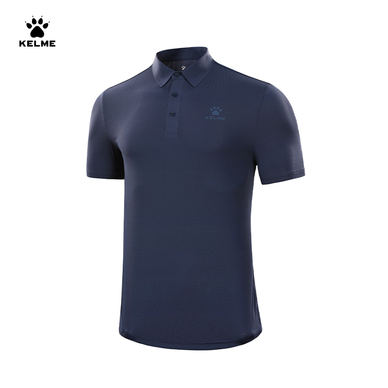 KELME-Camisas polo bordadas ma - Summer Clothing Brands Men avaliação e preço
