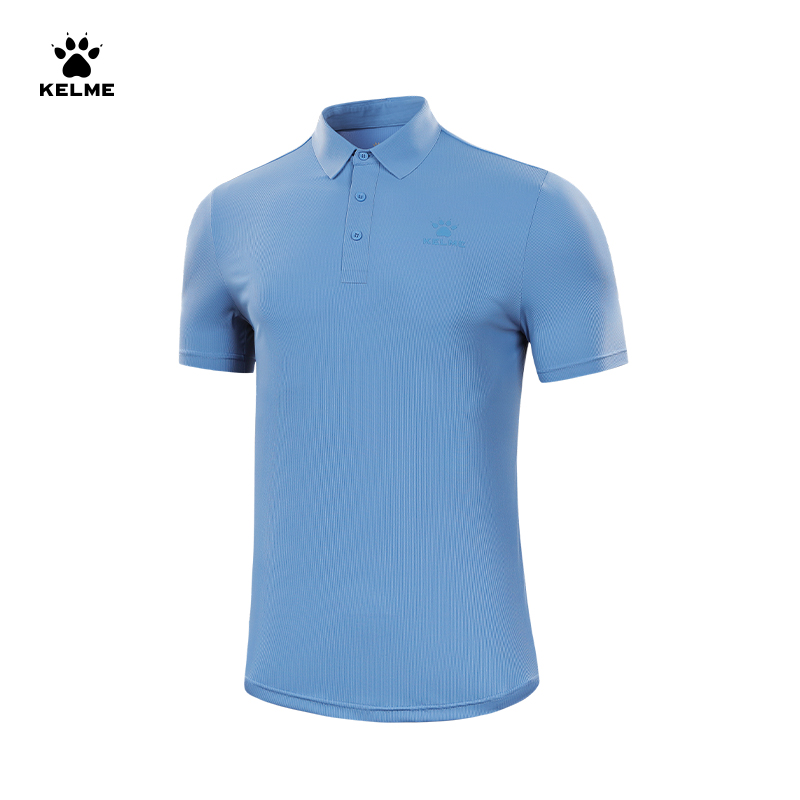 KELME-Camisas polo bordadas ma - Summer Clothing Brands Men avaliação e preço