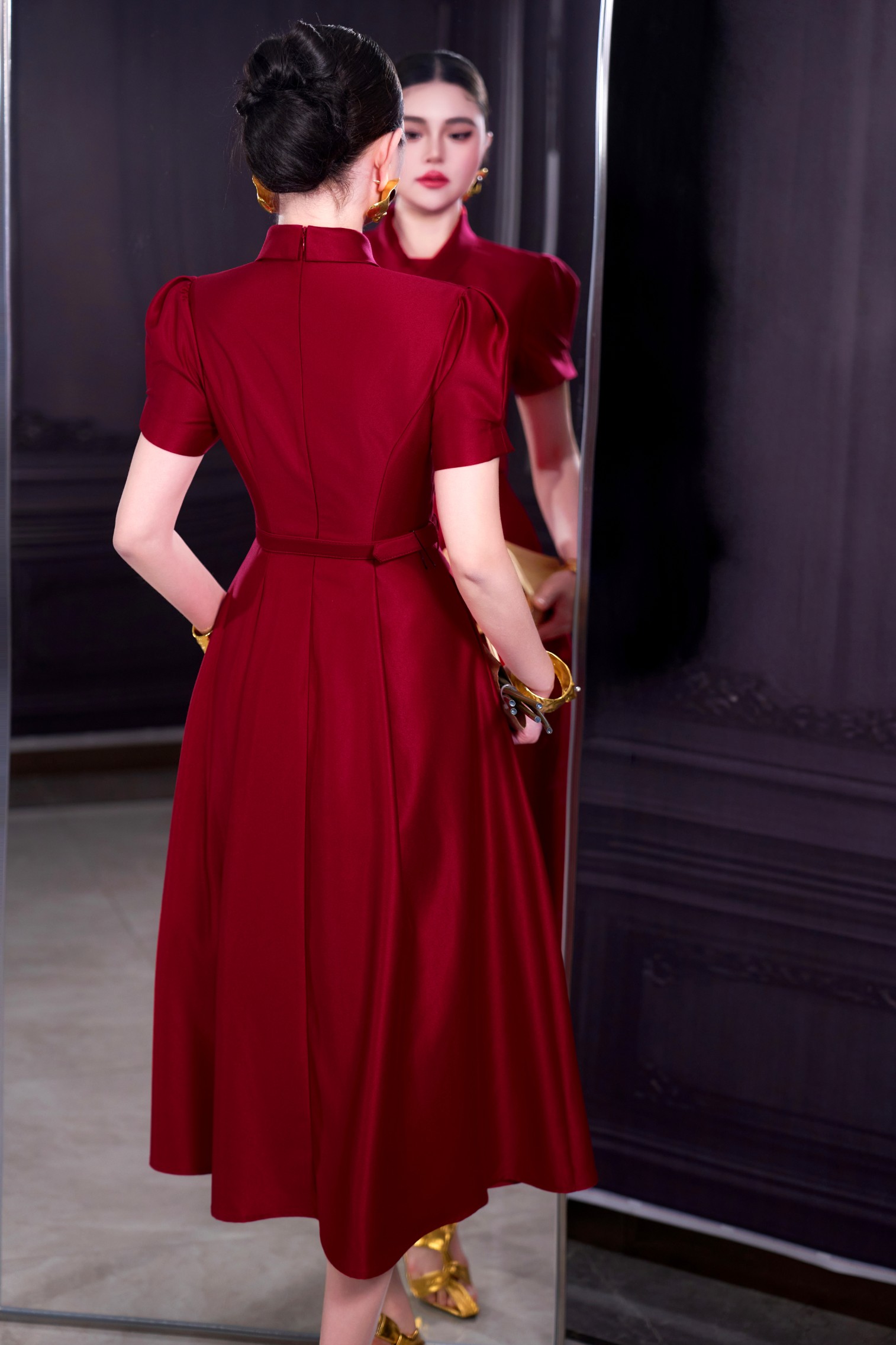 Vestido Feminino Vermelho ZJYT - Summer Clothing Trends For Women 2026 avaliação e preço