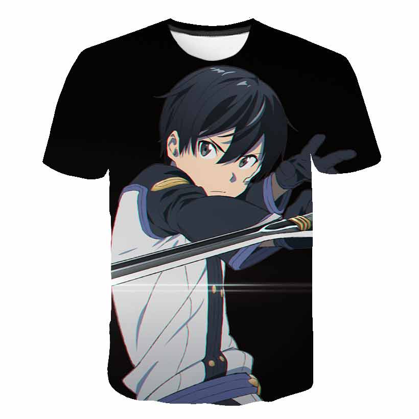 Anime 3d-impresso espada arte  - Summer Clothing Online Shopping avaliação e preço