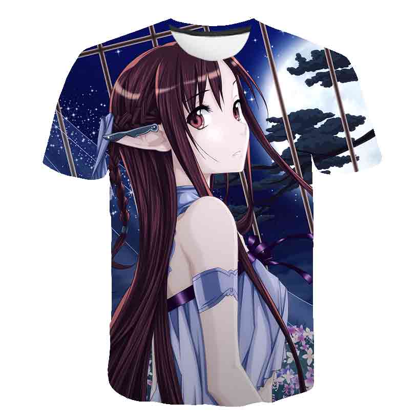 Anime 3d-impresso espada arte  - Summer Clothing Online Shopping avaliação e preço