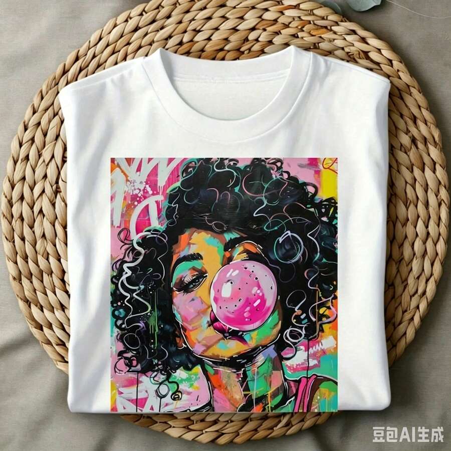 Camiseta Gráfica Casual Femini - Summer Clothing Trends For Women avaliação e preço