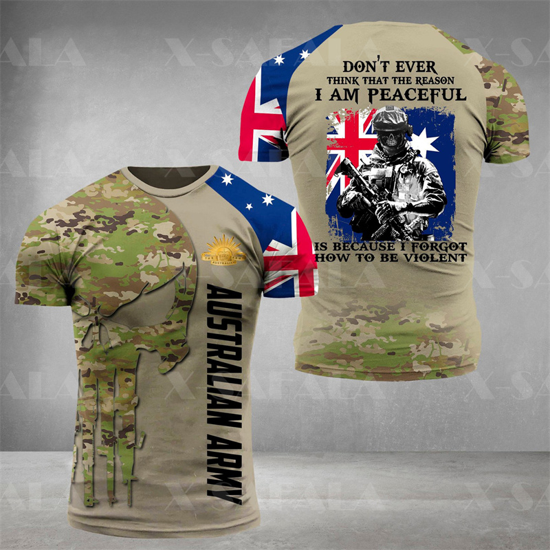 Homens do Exército Australiano - Summer Clothing Australia avaliação e preço