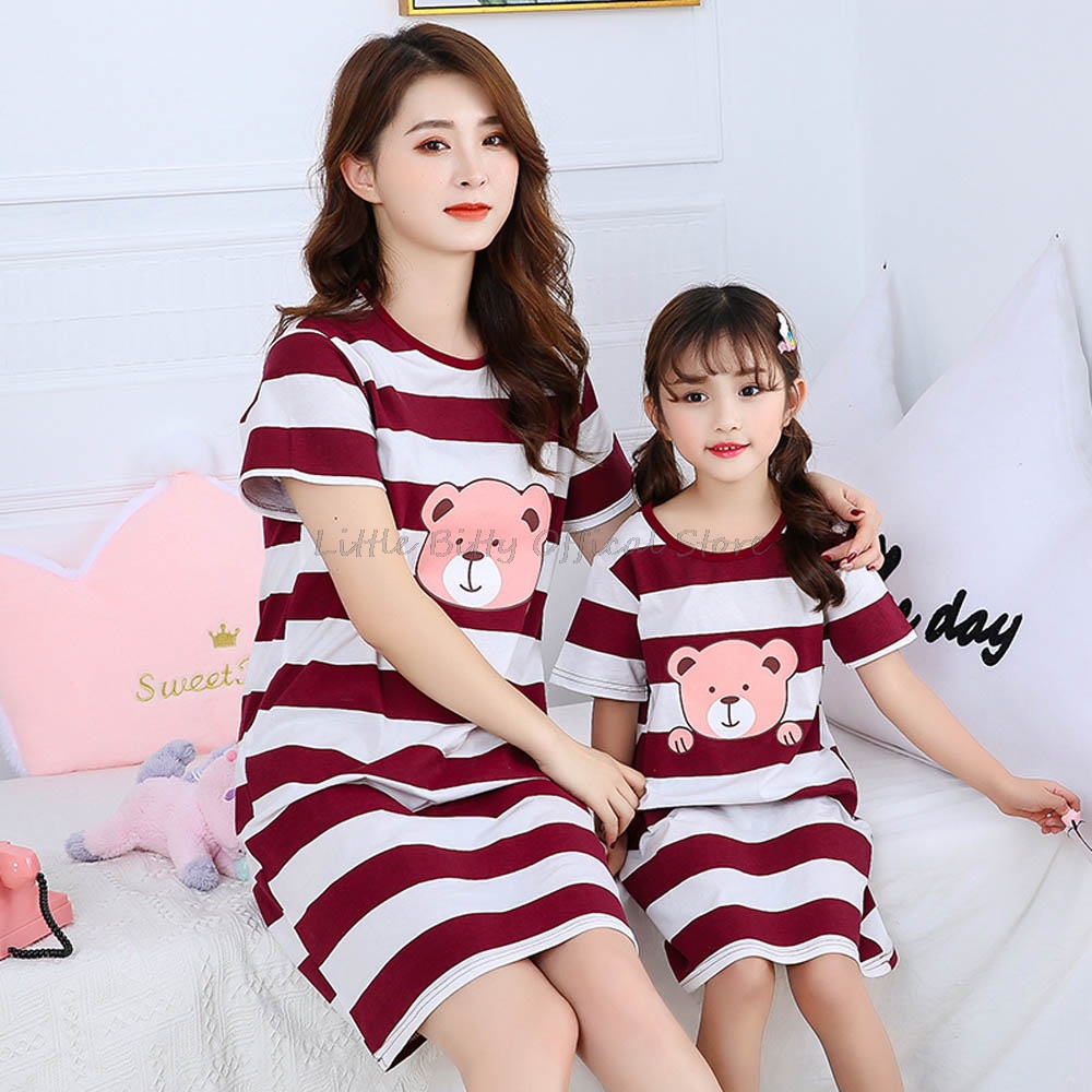 Verão mãe filha noite vestido  - Summer Clothing For Teen Girls avaliação e preço