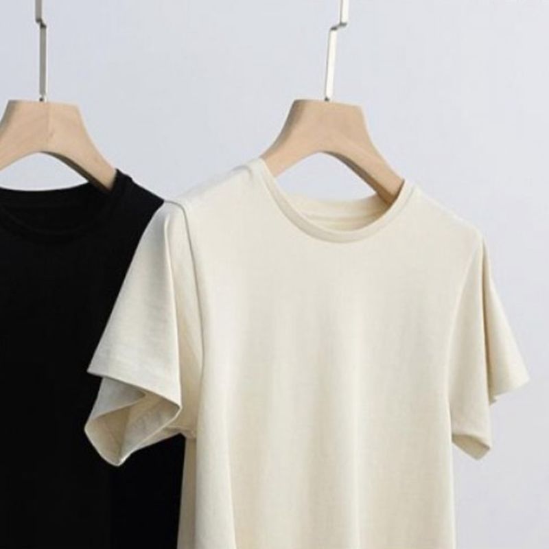 Verão nova simplicidade sólida - Summer Clothing Trends For Women avaliação e preço