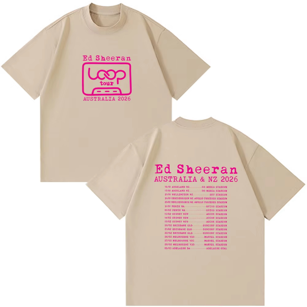 Ed sheeran loop tour austrália - Summer Clothing Australia avaliação e preço