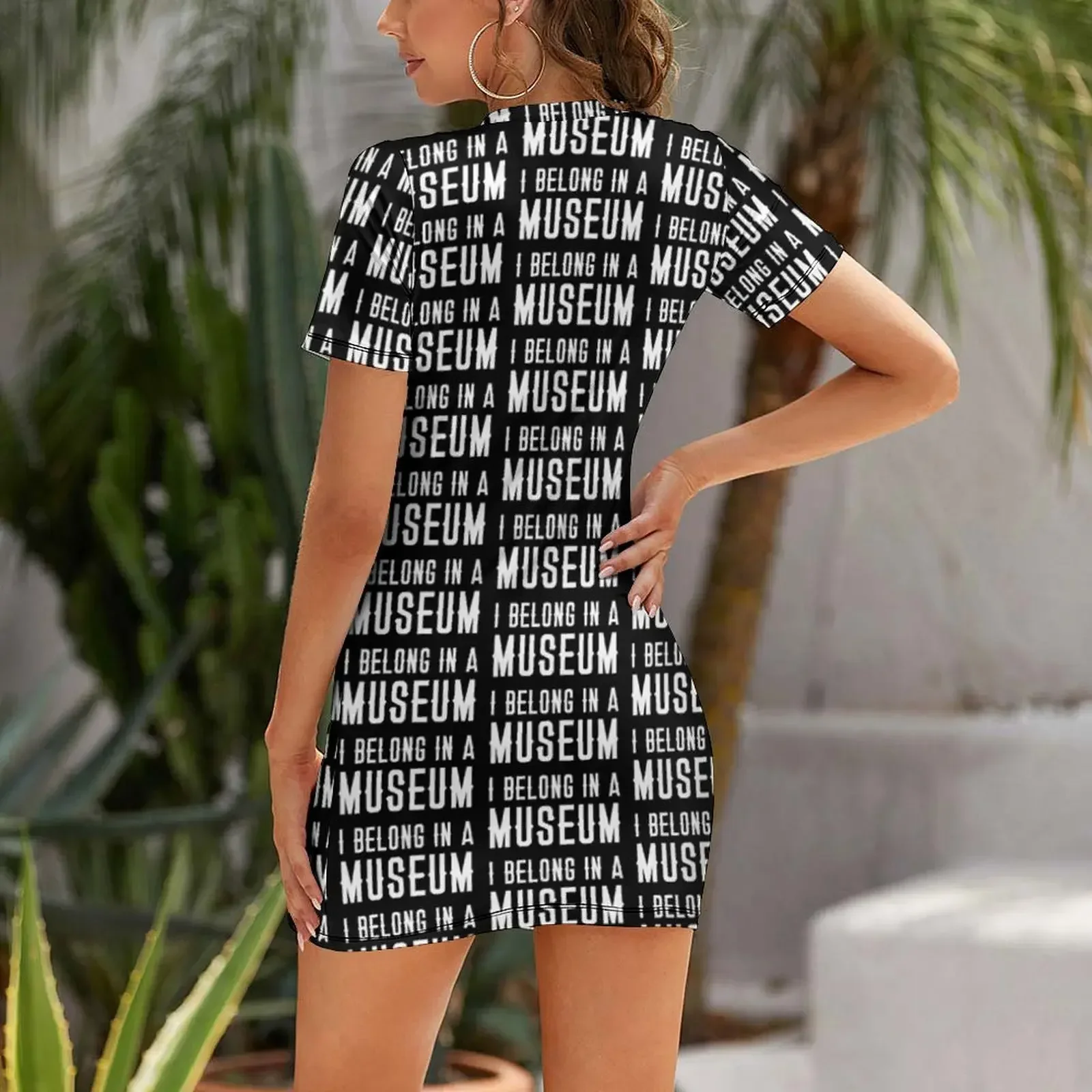I BELONG IN A MUSEUM Vestido d - Summer Clothing Trends For Women 2026 avaliação e preço
