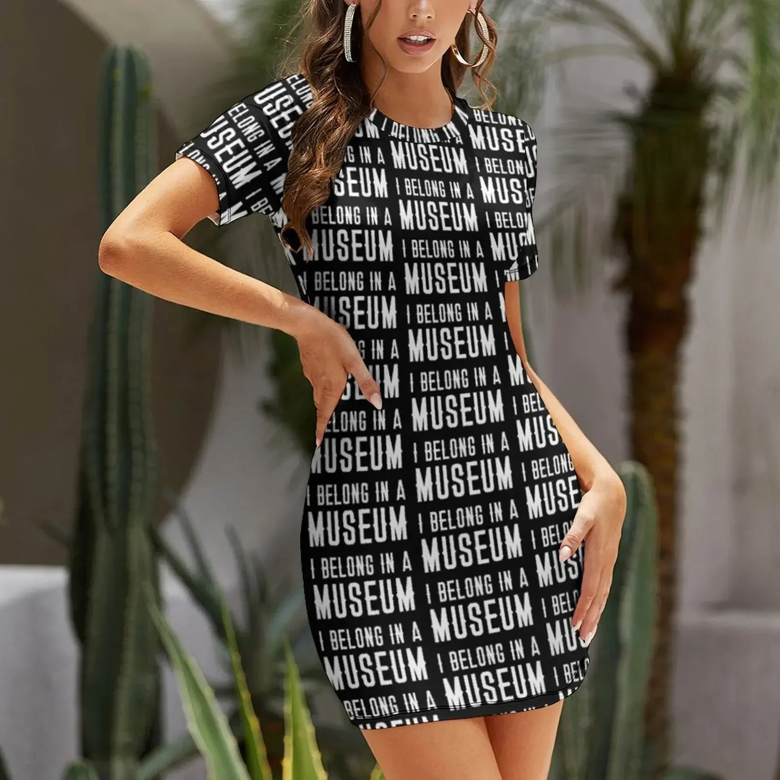I BELONG IN A MUSEUM Vestido d - Summer Clothing Trends For Women 2026 avaliação e preço