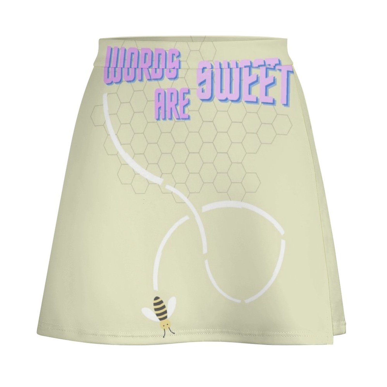 Minissaia feminina coreana da  - Summer Clothing Words avaliação e preço