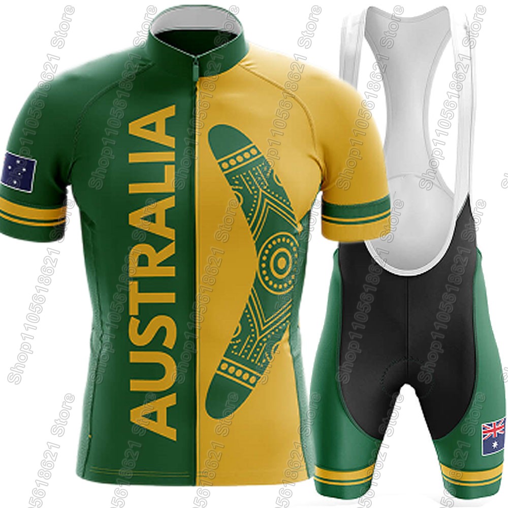 Conjunto de Ciclismo da Seleçã - Summer Clothing Australia avaliação e preço
