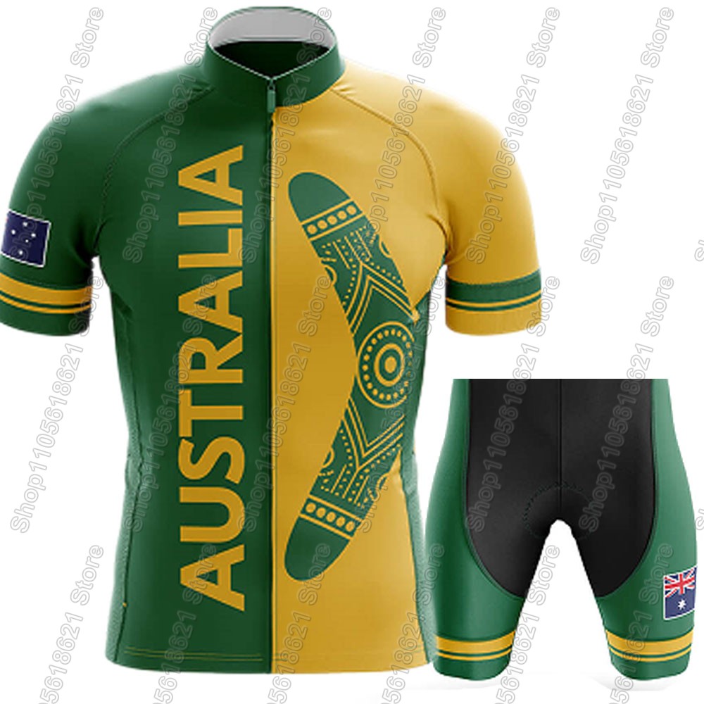 Conjunto de Ciclismo da Seleçã - Summer Clothing Australia avaliação e preço