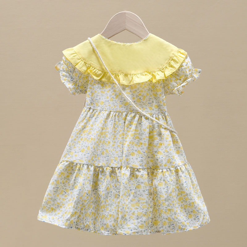 2 pçs verão amarelo floral cri - Summer Clothing For Teen Girls avaliação e preço