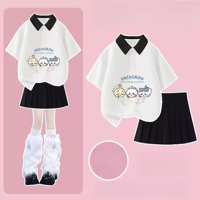 Camisa Polo e Saia Curta Estam - Summer Clothing New Look avaliação e preço