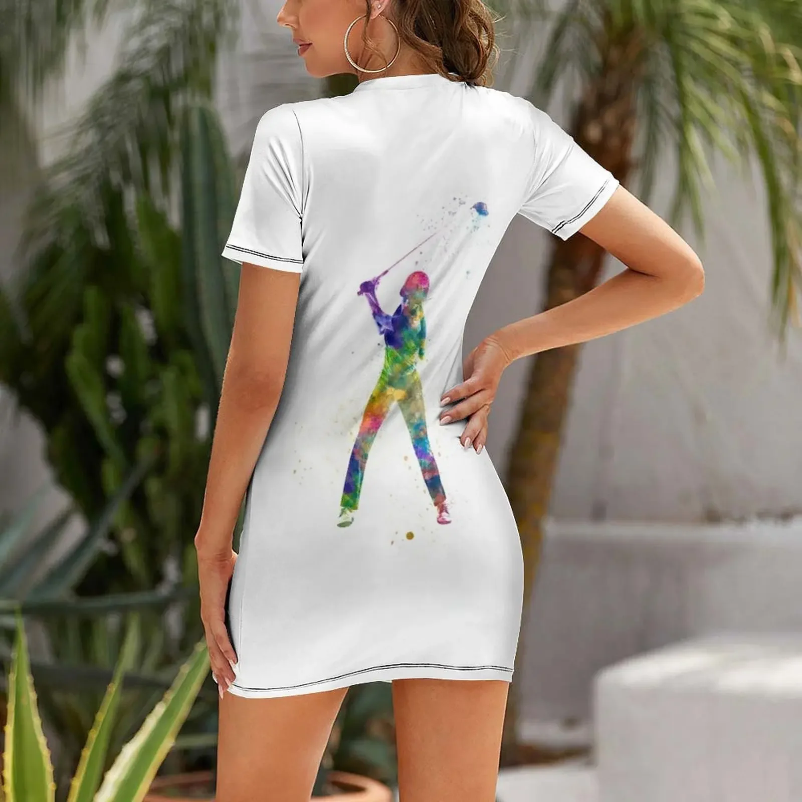 Vestido feminino de manga curt - Summer Clothing Trends For Women 2026 avaliação e preço