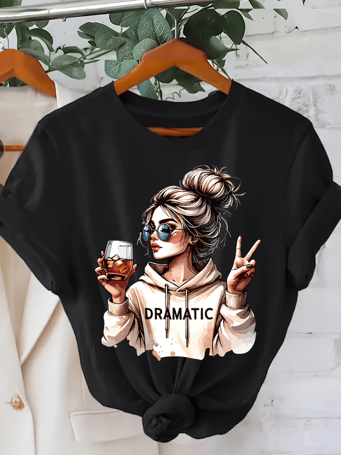 Camiseta Feminina Estampada de - Summer Clothing Trends For Women 2026 avaliação e preço