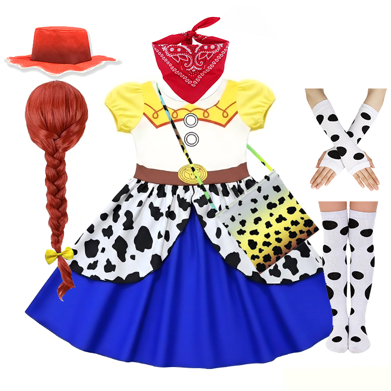 Fantasia de Cowgirl Ocidental  - Summer Clothing For Kids Girls avaliação e preço